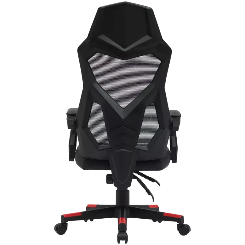 Canyon MCH01 Flow – ergonomiška žaidimų kėdė, juoda ir raudona