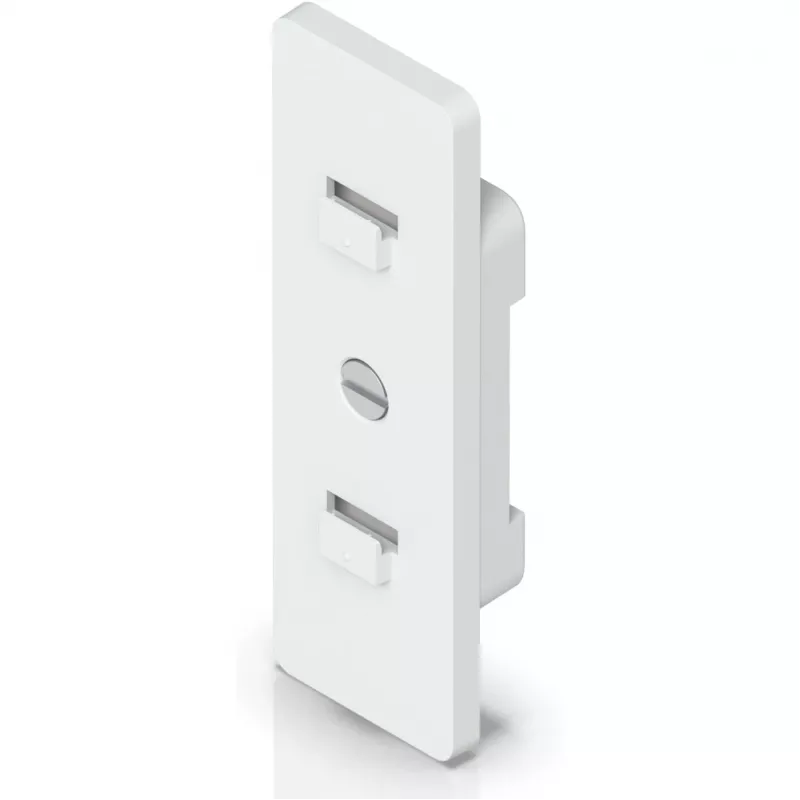 Ubiquiti UACC-Switch-DIN Balto polikarbonato laikiklis DIN bėgiui