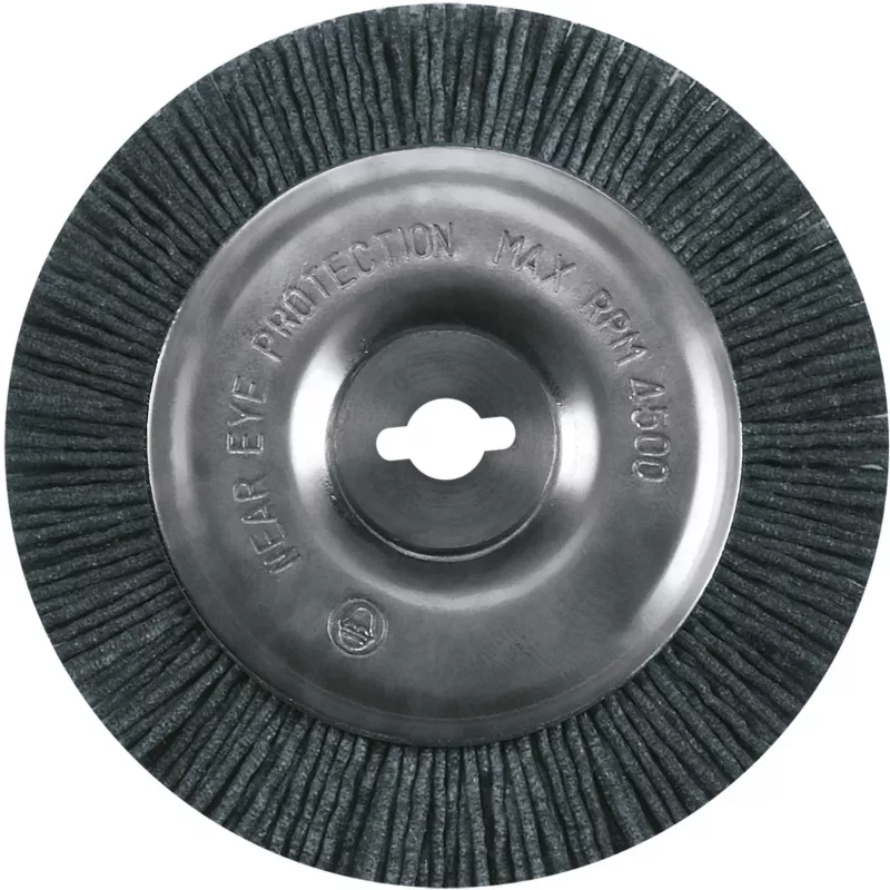 Šepetėlių rinkinys Einhell 3424115 plieninis ir nailoninis, apvalūs, 2 vnt.