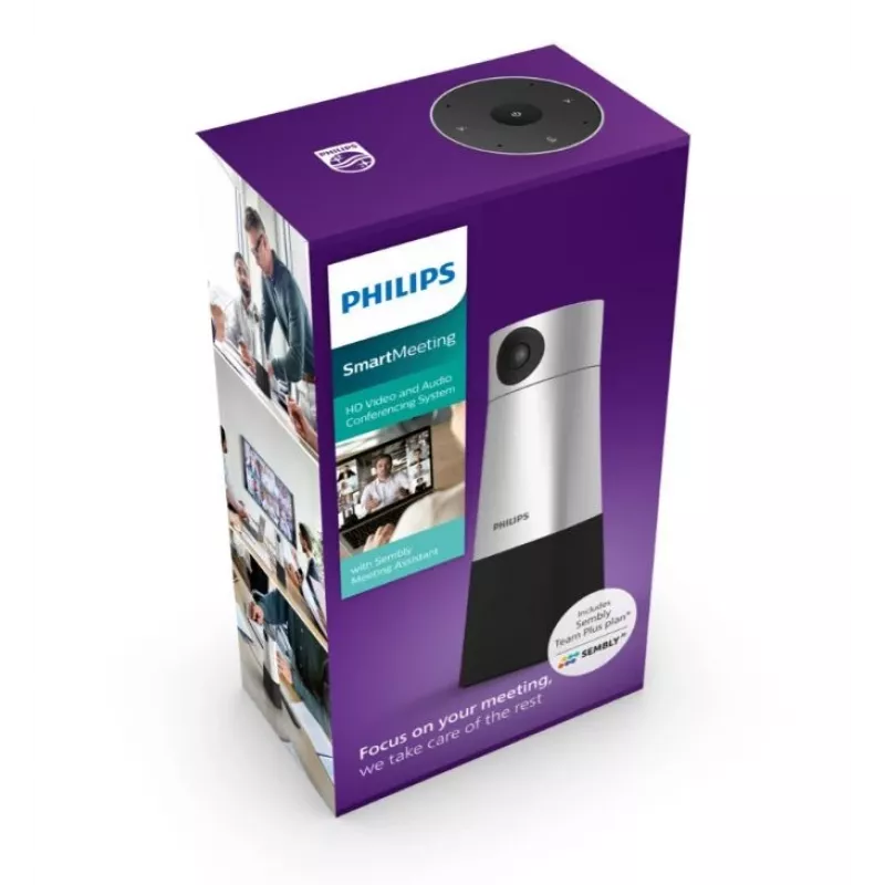 Philips PSE0550 vaizdo konferencijų kamera juoda, sidabrinė 4K Ultra HD 30 kadrų/s CMOS