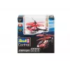 Sraigtasparnis RC Revell TOXI su elektriniu varikliu, LiPo 75 mAh, 15 g, baltas/raudonas/juodas