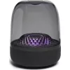 Belaidis nešiojamas garsiakalbis Harman/Kardon Aura Studio 4 — 100 W, 3 tvarkyklės, 45–20000 Hz, juodas/skaidrus