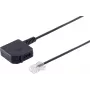Telefono adapteris ShiverPeaks 71041-1 nuo 8/4 Western (RJ) kištuko iki TAE U movos