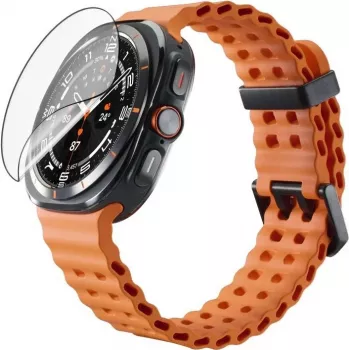 Hama Super Hybrid apsauginė plėvelė Samsung Galaxy Watch Ultra 47 mm, skaidri