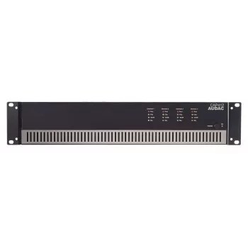 AUDAC CAP412 4.0 kanalų audio stiprintuvas 480 W D klasės juodas