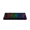 Razer Huntsman Mini 60% žaidimų klaviatūra, optomechaniniai violetiniai jungikliai, RGB LED apšvietimas, NORD išdėstymas, laidinė