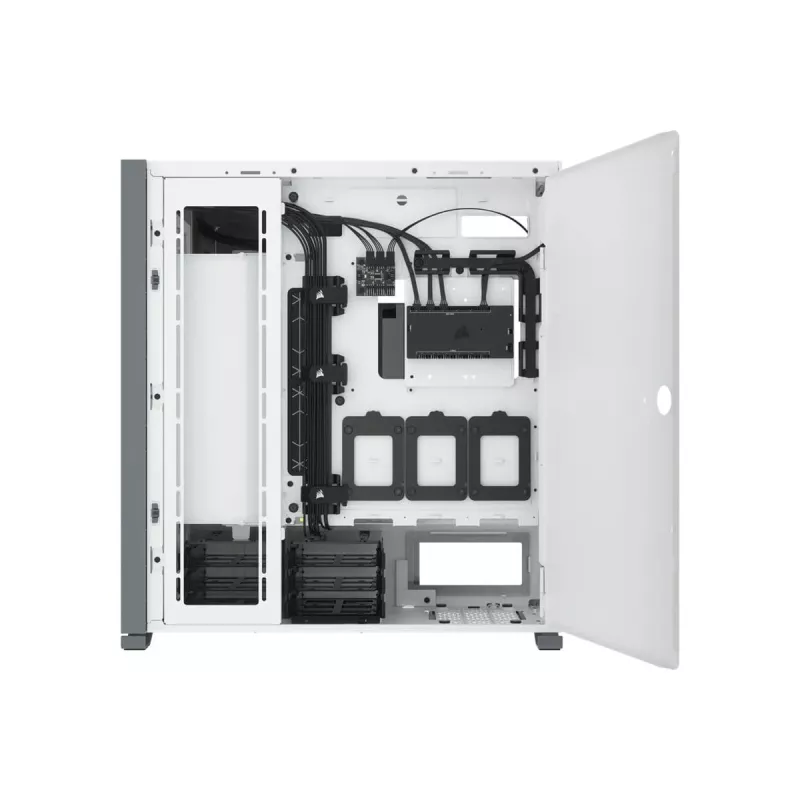 PC korpusas Corsair iCUE 7000X RGB Full Tower Baltas