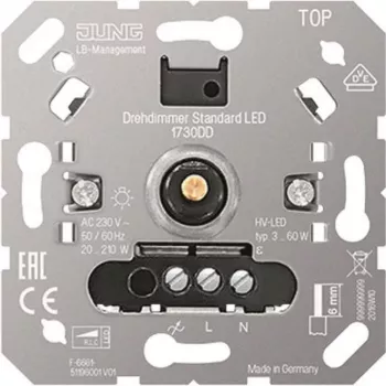 Jung 1730DD Standartinis LED sukamasis reguliatorius