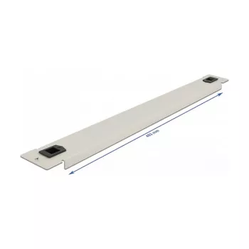Aklinis skydelis DeLOCK 19 colių tinklo spintai 66630 pilkas