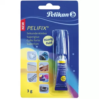 Superklijai skysti Pelikan PELIFIX 3g mėlyni