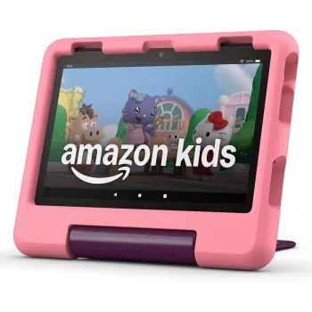 Amazon Fire HD 8 vaikams planšetė (8 colių HD ekranas, 3 GB RAM, 32 GB atminties, mėlyna)