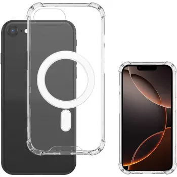 Perforuotas dėklas 4smarts 541361 Skaidrus iPhone SE 6.06 col.