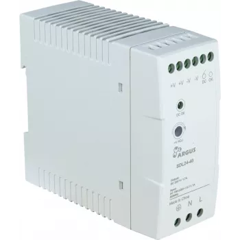 Maitinimo šaltinis INTER-TECH SDN 24-40 24V 40W montuojamas ant DIN bėgelio