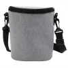 Termo maišelis Olympia BT 50 – juodai pilkas, su užtrauktuku, 225×170×110 mm