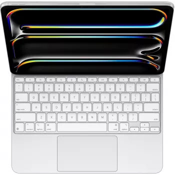 Apple Magic Keyboard iPad Pro 13 colių M4 JAV anglų QWERTY Baltas