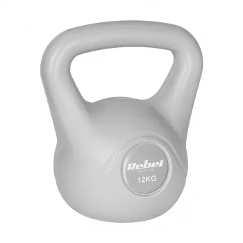 REBEL ACTIVE Kettlebell bituminė pilka 12 kg