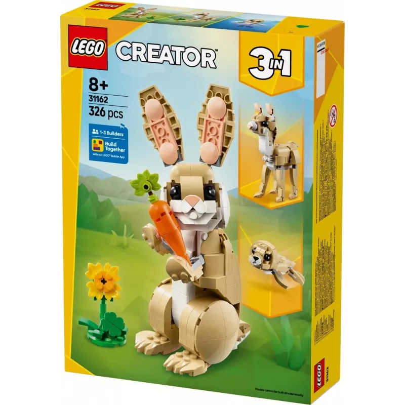LEGO CREATOR 3 IN 1 31162 Mielas zuikis