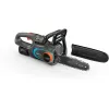 Belaidis akumuliatorinis grandininis pjūklas PowerSaw 250/18V P4A paruoštas naudoti rinkinys (pilka/turquoise, Li-Ion akumuliatorius 2,5 Ah P4A, POWER FOR ALL ALLIANCE)