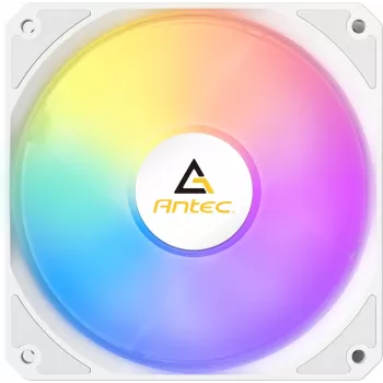 Antec P12R PWM ARGB 120 mm baltas reversinis korpuso ventiliatorius