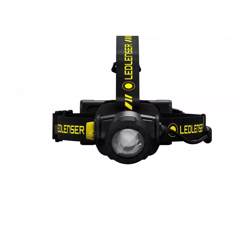 Priekinė lemputė ant galvos Led Lenser H15R Work Juoda Geltona