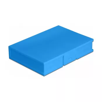 Apsauginė dėžutė DeLOCK 18373 3,5 colio HDD mėlyna