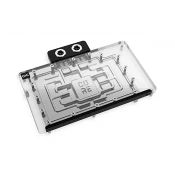Vandens aušintuvas Alphacool 10268 Akrilinis Aliuminis Chromas Varis Nylonas Juodas 160,8 mm