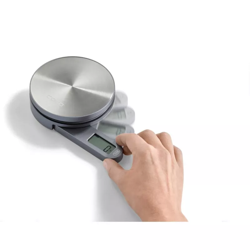 Caso EcoMate virtuvinės svarstyklės, nerūdijantis plienas, 5 kg, 1 g