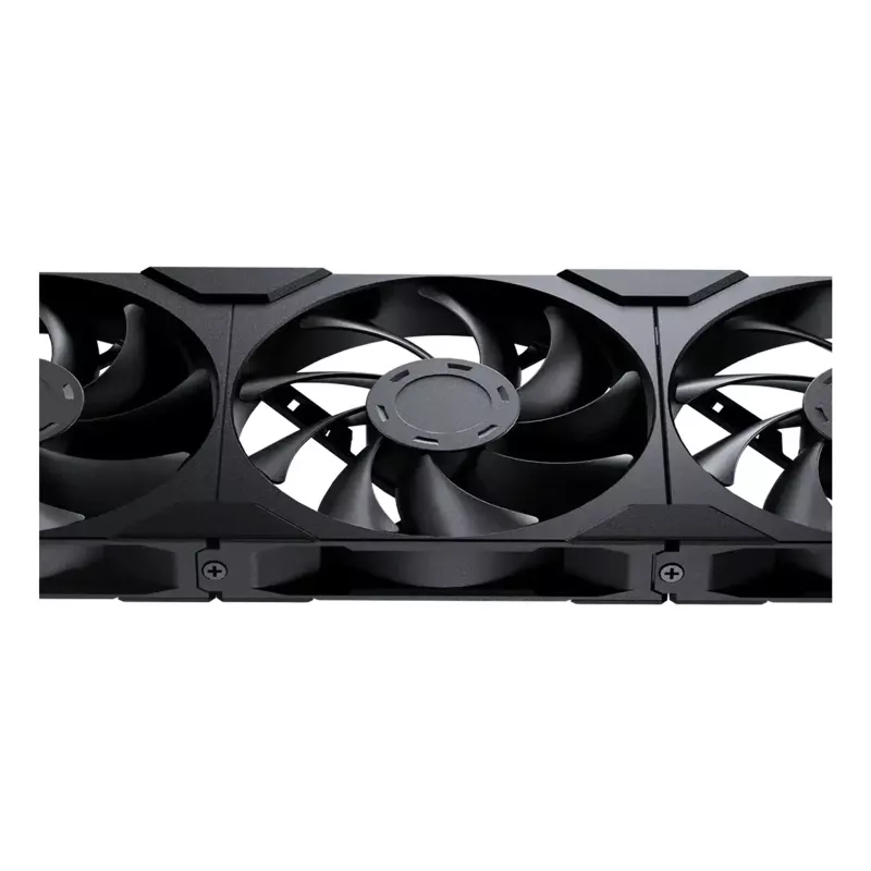 Phanteks M25 Gen2 140mm PWM korpuso ventiliatoriai – 3 vienetų rinkinys, juodi