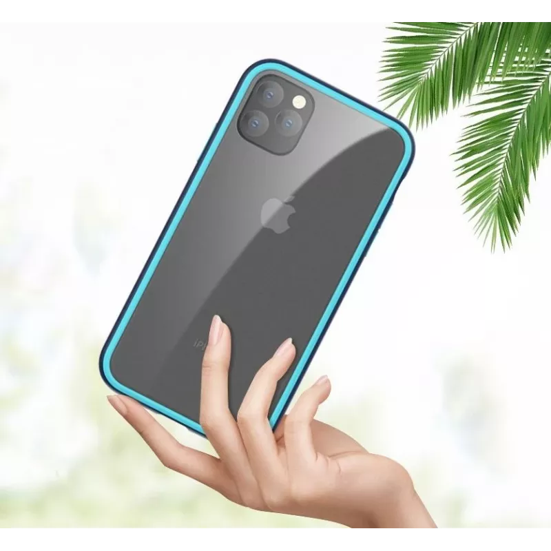 COMMA Joy dėklas iPhone 11 Pro — apsauginis nuo smūgių, mėlynas