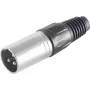 Mikrofonas ShiverPeaks S/CONN maksimalaus jungiamumo XLR jungtis juoda 55002-S