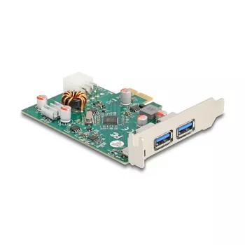 DeLOCK PCI Express x1 kortelė USB Type-C PD 30W 2x USB Type-A 5Gbps