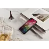 Apsauginis dėklas iPhone XS Max iKins — vandens gėlės raštas, juodas