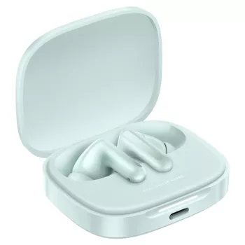 Xiaomi Redmi Buds 6 belaidės ausinės į ausis, skambučiai/muzika, Bluetooth, žalios
