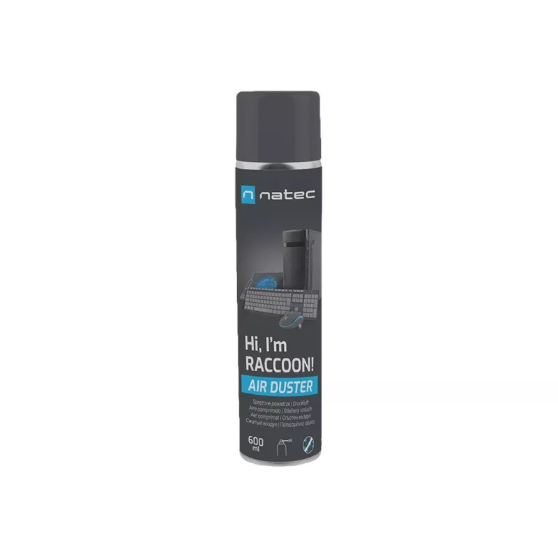Suspaustas oras Natec Raccoon NSC-1763 600 ml