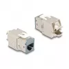 DeLOCK keystone modulis 88120 Plokščias RJ-45 Pilka 10 vnt