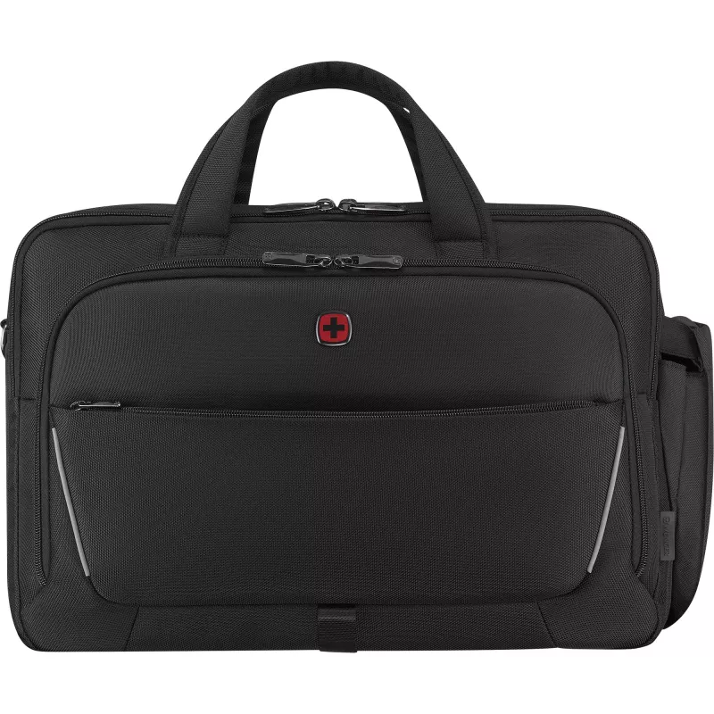 Wenger portfelis Meteor, tinka 16–17 colių nešiojamam kompiuteriui (iki 43,2 cm), juodas