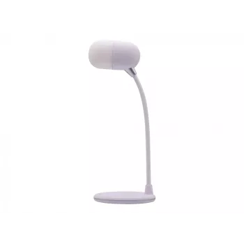 Šviestuvas su garsiakalbiu ir belaidžiu įkrovimu Terratec Charge AIR Light & Sound