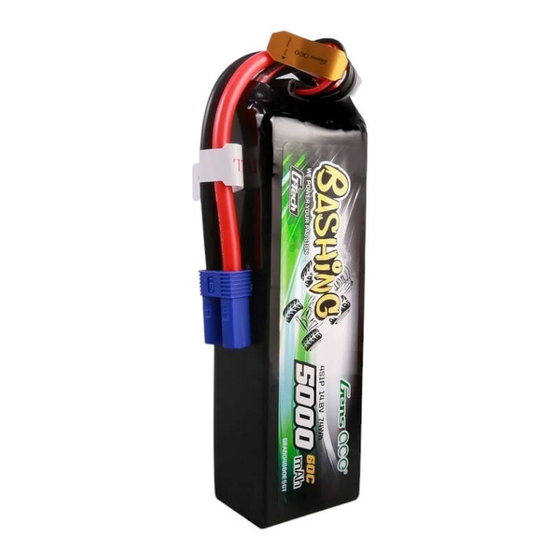 Gens ace G-Tech 5000mAh 14.8V 4S1P 60C LiPo akumuliatorius su EC5 jungtimi