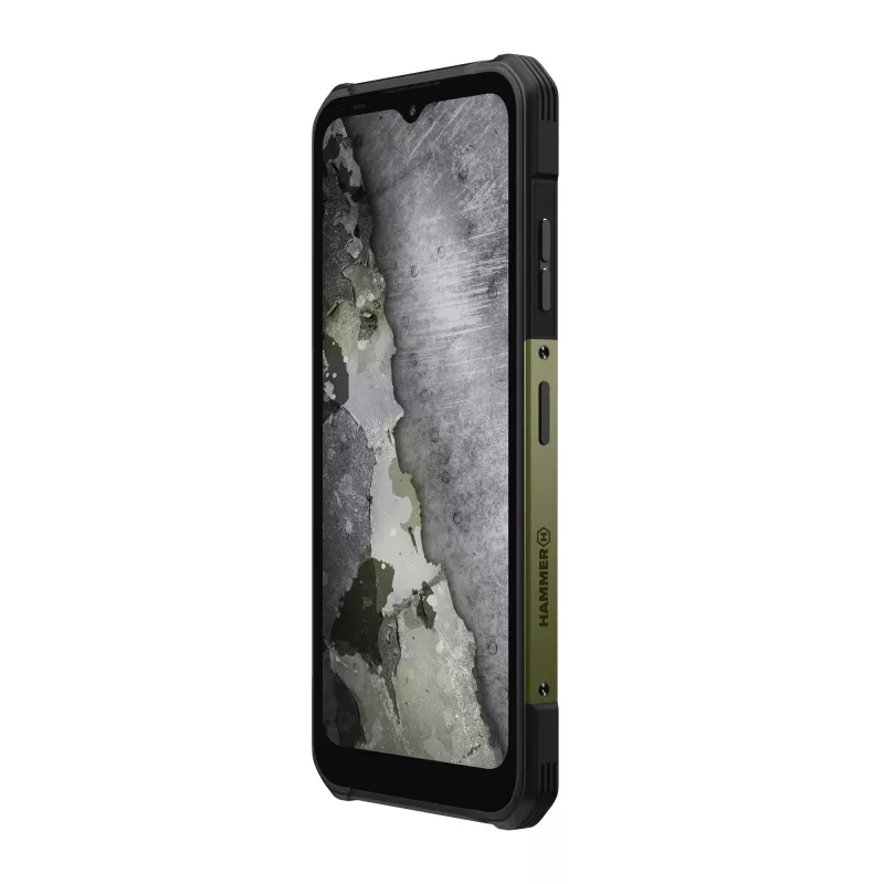 Atsparus išmanusis telefonas MYPHONE Hammer Construction 2 5G Military Edition Dual SIM vandeniui atsparus