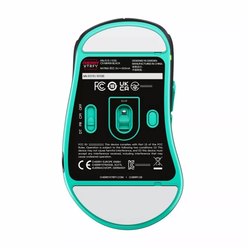 Belaidė žaidimų pelė CHERRY XTRFY M64 Wireless