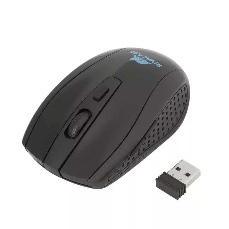 Rivacase 8038 portfelis nešiojamam kompiuteriui 15,6 colio, juodas, su belaide pele