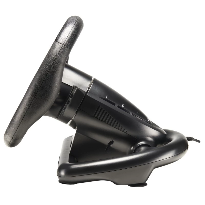 Vairas su pedalais Subsonic SA5426-NG juodas USB 180° sukimas