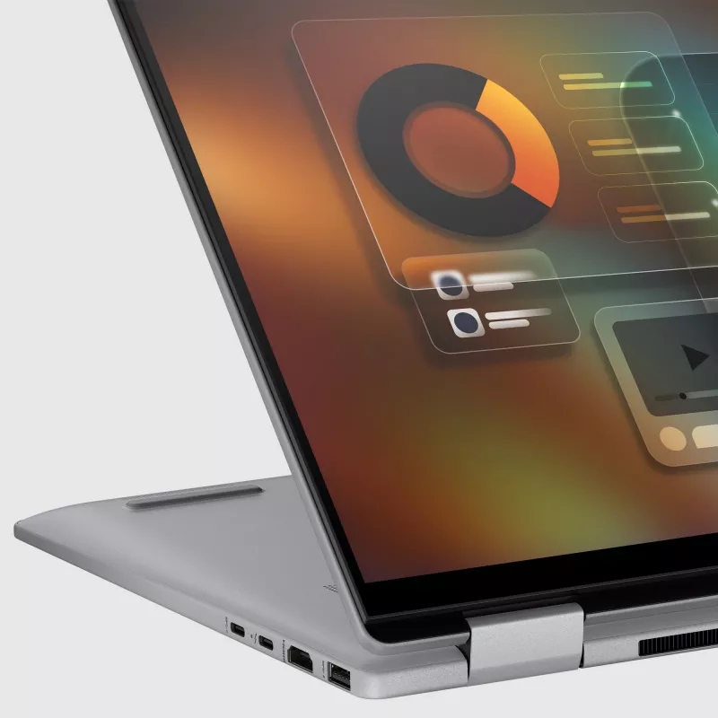 HP Envy x360 14-fc0450ng B04YCEA#ABD Nešiojamas kompiuteris 35,6 cm (14) 2880x1800 - Intel Core Ultra 5 125U - 512GB SSD - HDMI/USB-C - Windows 11 Home - Sidabrinis (B04YCEA#ABD)