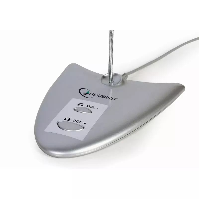 Gembird MIC-DU-01 Sidabrinis