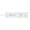 Tellur išmanusis WiFi maitinimo blokas su 3 kištukiniais lizdais ir 4 USB prievadais (4 A)