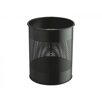 Durable šiukšlių dėžė popieriui – apvali – 15 L – plieninė