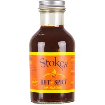 BBQ padažas Hot & Spicy (267 ml) – STOKES SAUCES