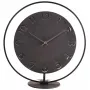 NeXtime Ting 5188zw stalinis laikrodis su šviesos funkcija, 41x40 cm, juodas
