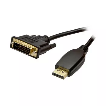 Synergy 21 3,0 m DP-DVI-D laidas DisplayPort DVI-I, vyriški kištukai, auksuoti kontaktai, juodas (S215432)