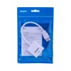 Savio CL-27B vaizdo kabelio adapteris 0,1 m HDMI A tipas (standartinis) VGA (D-Sub) Baltas